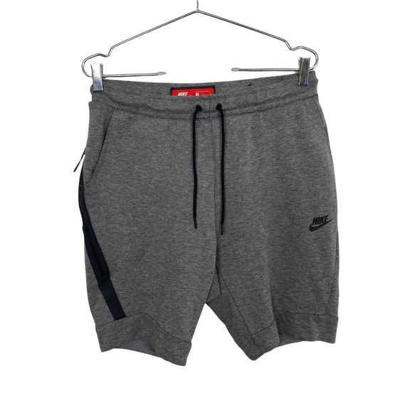 Nike Other - Nike Techfleece Shorts Mens Size M Grey Cotton-Blend Athletic Fit